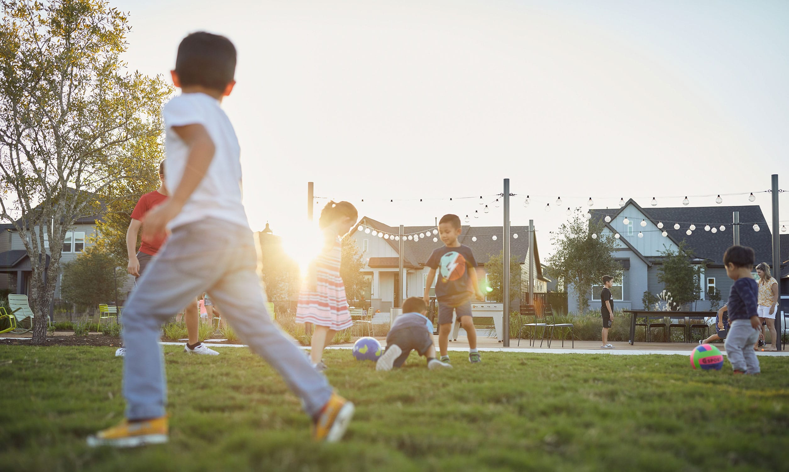 Children playing