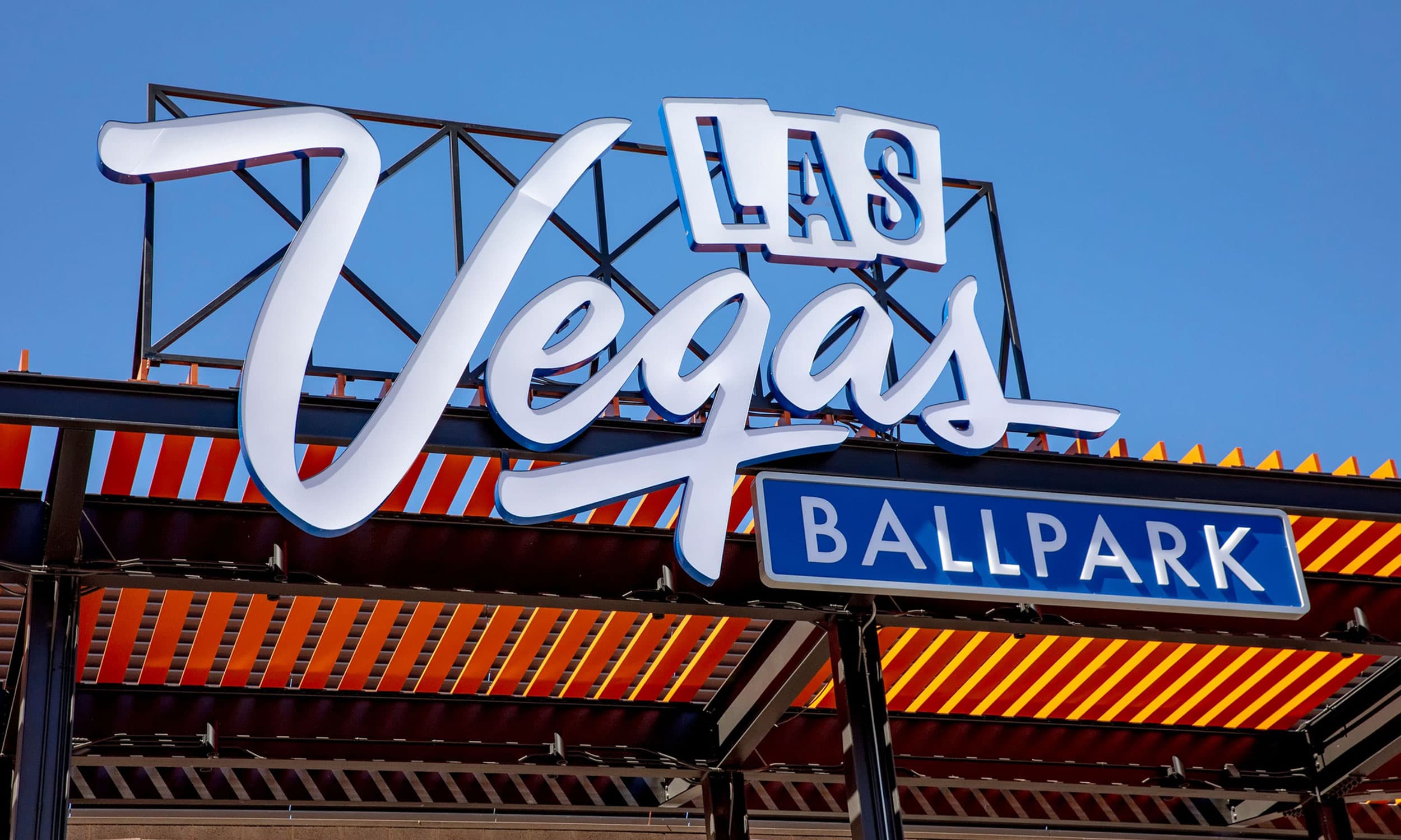 Las Vegas Ballpark Sign