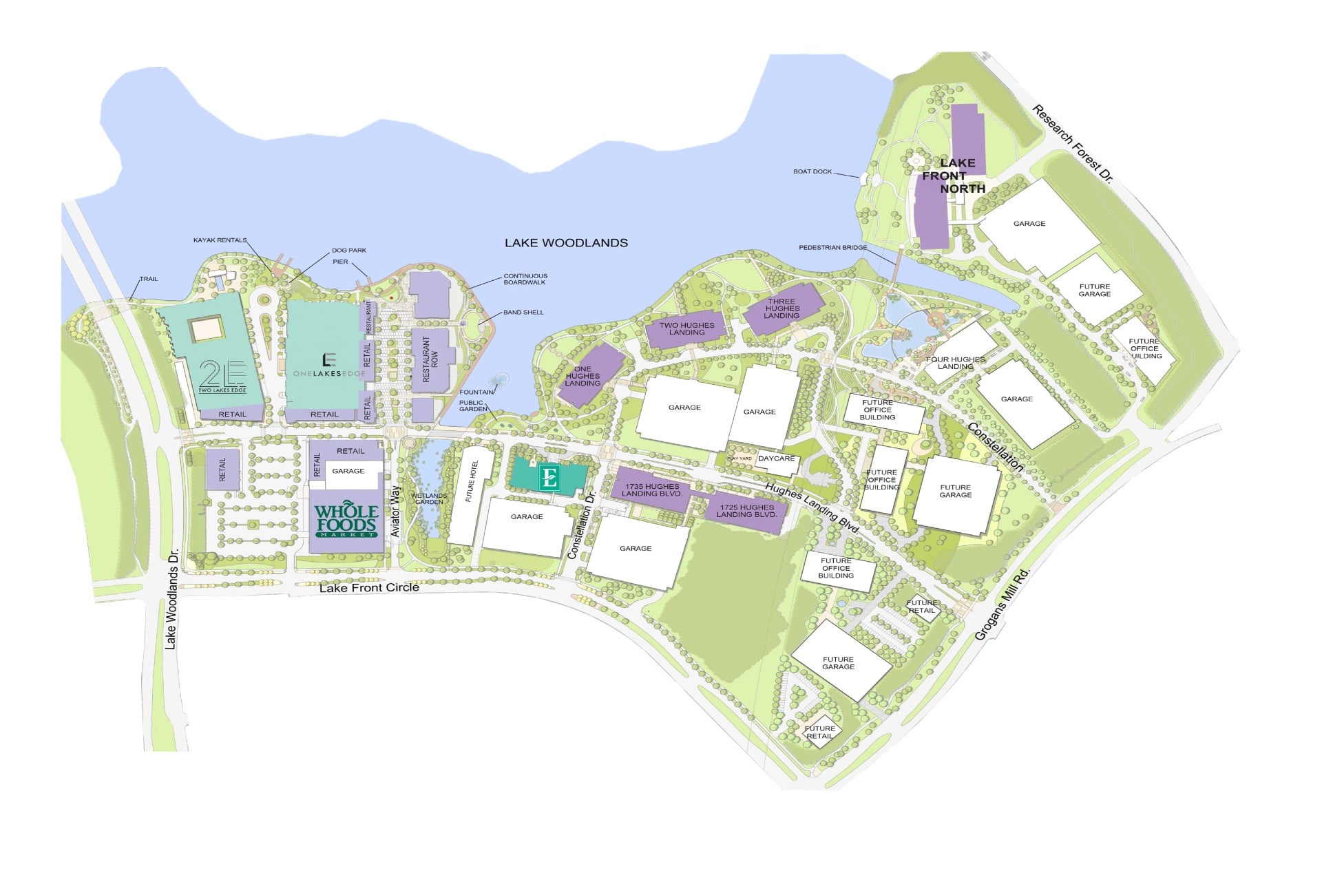 Hughes Landing Plan