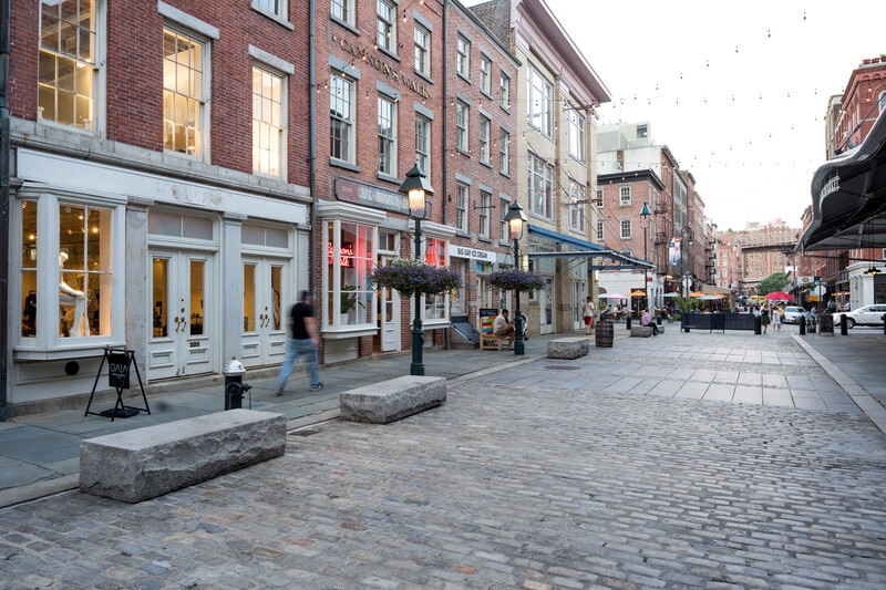 Street scene by The Seaport