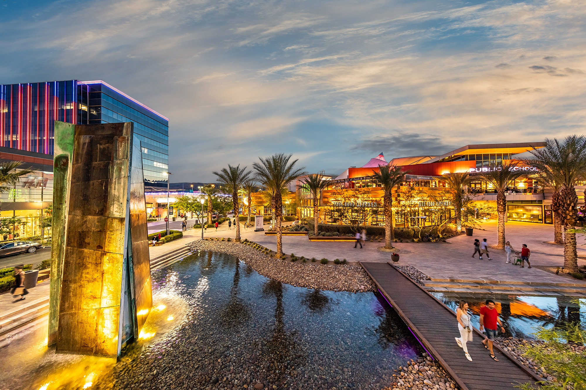 Summerlin in the dusk light