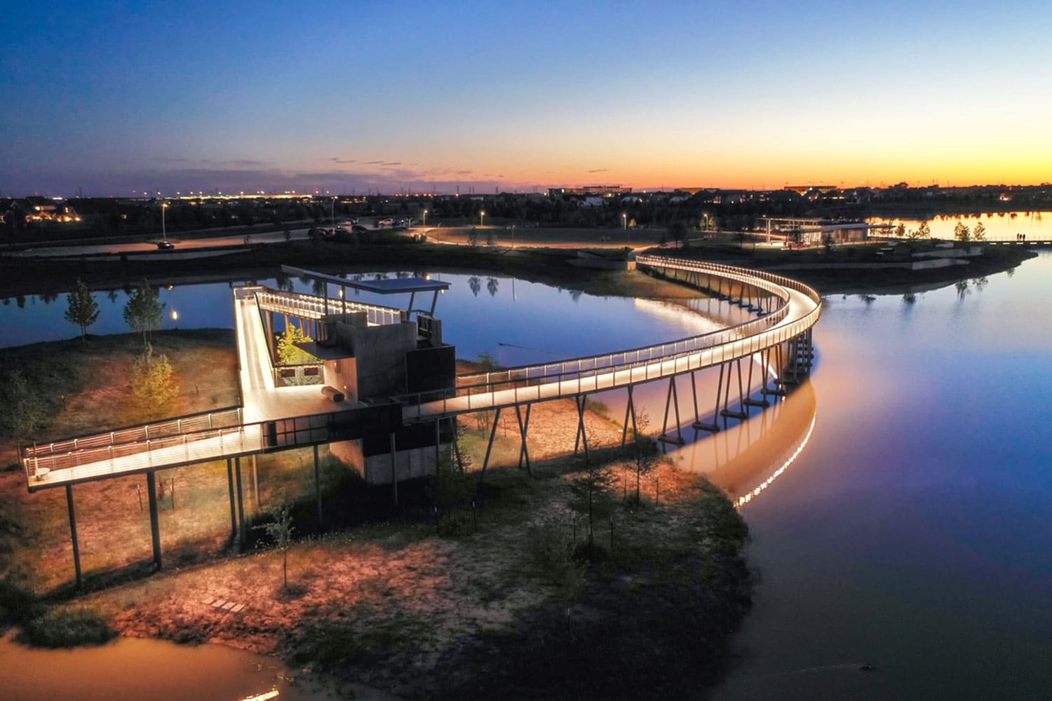 Bridgeland aerial view