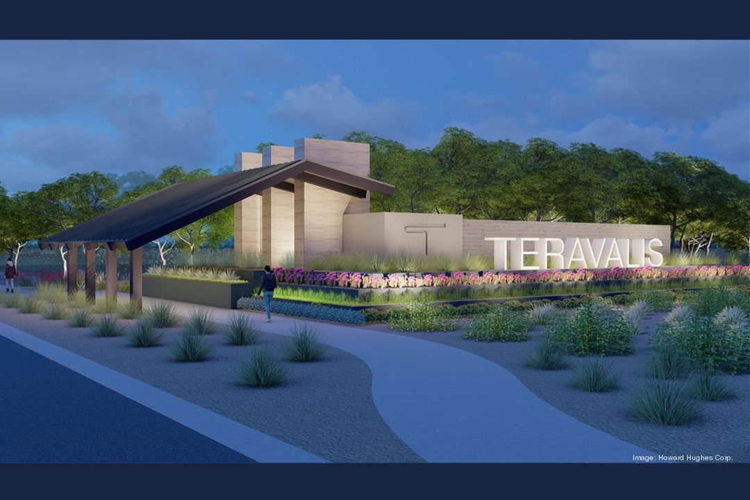 Photo rendering of Teravalis community entrance